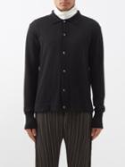 Officine Gnrale - Brent V-neck Cotton And Lyocell-blend Cardigan - Mens - Black