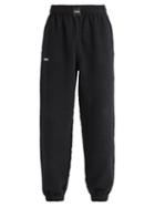 Matchesfashion.com Vetements - Oversized Inside Out Cotton Blend Track Pants - Mens - Black