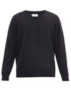 Matchesfashion.com Raey - Loose-fit V-neck Cashmere Sweater - Mens - Navy