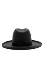 Matchesfashion.com Federica Moretti - Veil Straw Hat - Womens - Black