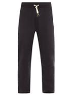 Matchesfashion.com Maran - Panelled Cotton Track Pants - Mens - Black