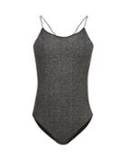 Matchesfashion.com Oseree - Lumire Metallic Swimsuit - Womens - Black