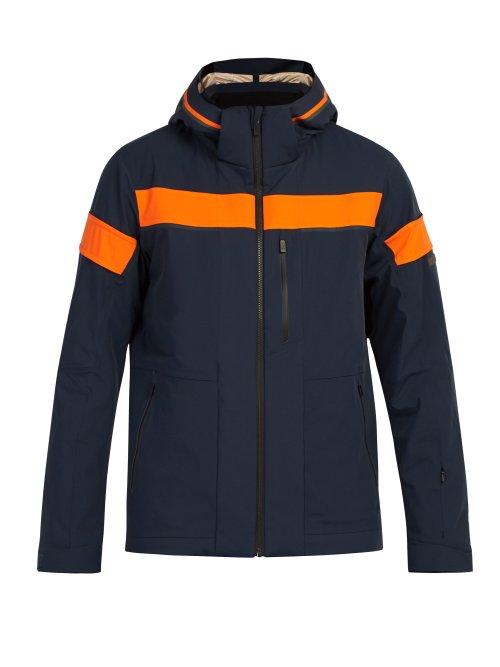 Matchesfashion.com Capranea - Pursuit Neon Panel Ski Jacket - Mens - Black Multi