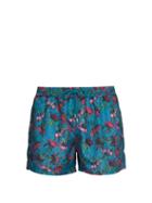 Matchesfashion.com Paul Smith - Floral Print Swim Shorts - Mens - Blue