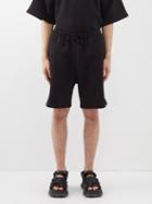 Raey - Organic Cotton Jersey Sweat Shorts - Mens - Black