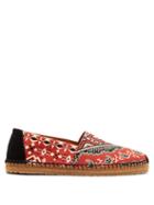 Matchesfashion.com Etro - Paisley Canvas Espadrilles - Mens - Red