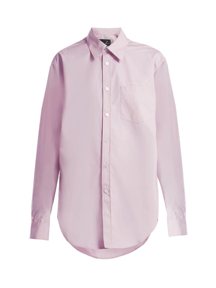 Martine Rose Oversized Cotton Shirt