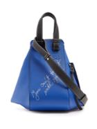 Loewe Hammock Small Embroidered Leather Tote