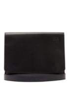 Matchesfashion.com Loewe - Cross Body Flat Leather Messenger Bag - Mens - Black