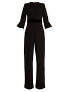 Goat Errol Wide-leg Wool-crepe Jumpsuit