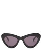 Ladies Accessories Alaa Eyewear - Cat-eye Acetate Sunglasses - Womens - Black