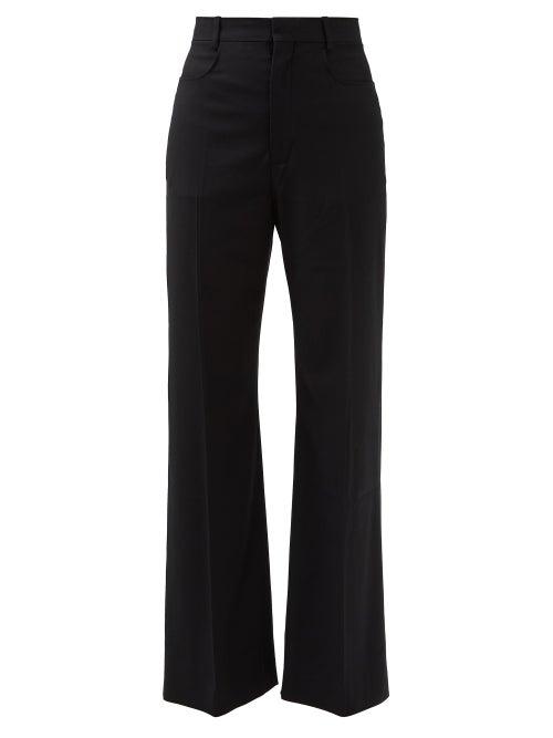Jacquemus - Sauge High-rise Cady Trousers - Womens - Black