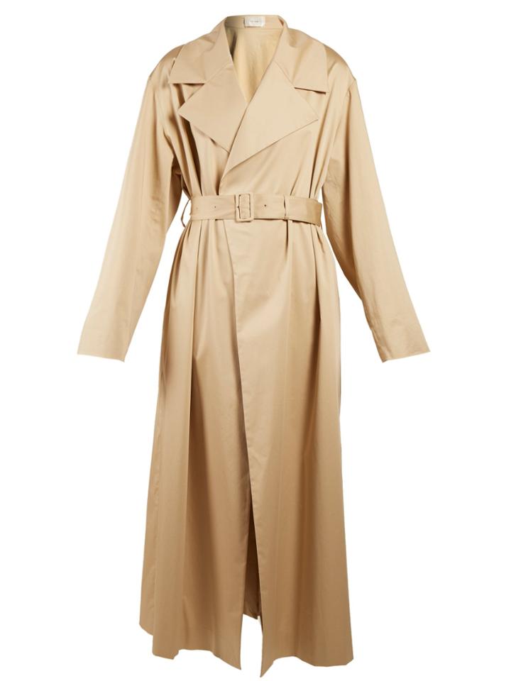 The Row Moora Notch-lapel Trench Coat