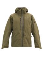 Matchesfashion.com Norrona - Lofoten Logo-embroidered Gore-tex Hooded Jacket - Mens - Khaki