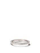 Matchesfashion.com Maison Margiela - Half-band Silver And Gold-tone Metal Ring - Mens - Silver Gold