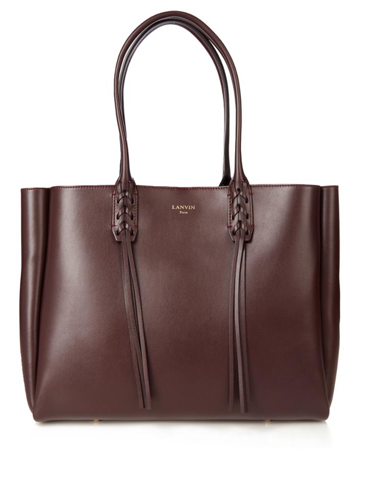Lanvin Nela Leather Shopper