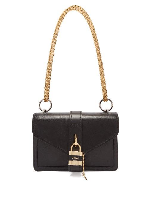 Matchesfashion.com Chlo - Aby Leather Shoulder Bag - Womens - Black