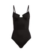 Matchesfashion.com Solid & Striped - X Re/done The Hollywood Swimsuit - Womens - Black