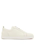 Matchesfashion.com Christian Louboutin - Louis Junior Low Top Leather Trainers - Mens - White