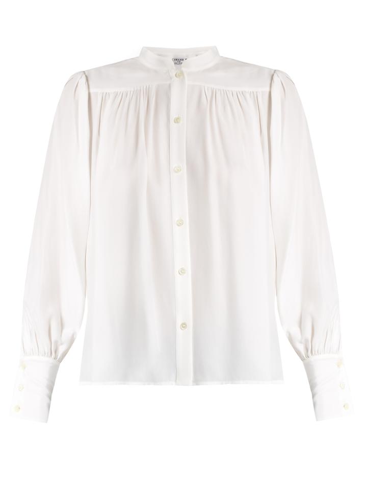 Frame Chloe Sandwashed-silk Blouse