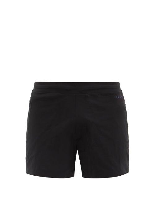 Matchesfashion.com Falke Ess - Challenger Drawstring Running Shorts - Mens - Black
