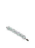 Matchesfashion.com Simone Rocha - Floral Crystal Hair Slide - Womens - Blue