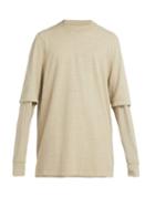 Matchesfashion.com Rick Owens Drkshdw - Hustler Cotton T Shirt - Mens - Grey