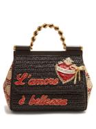 Dolce & Gabbana Sicily Amor Embellished Bag