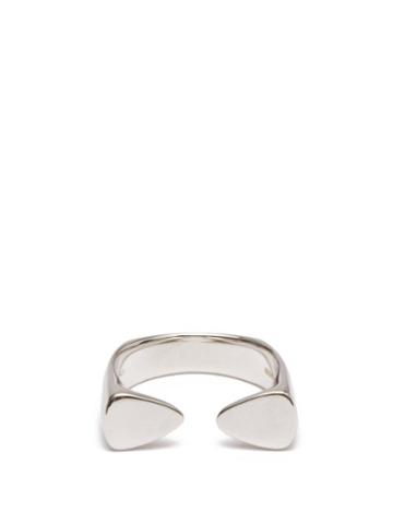 Matchesfashion.com Dominic Jones - Open Recycled-sterling Silver Ring - Mens - Silver