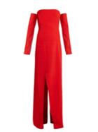 Mugler Ecorce Off-the-shoulder Cady Gown