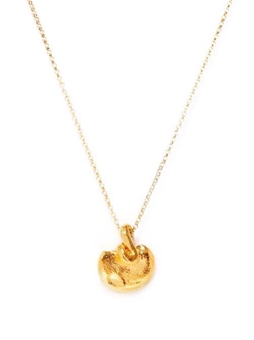 Alighieri - The Meteor In Free Fall 24kt Gold-plated Necklace - Womens - Gold