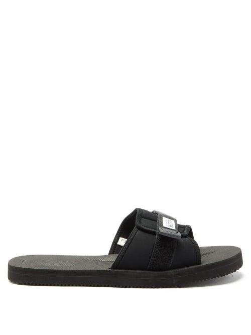 Matchesfashion.com Suicoke - Padri Moulded-sole Slides - Mens - Black