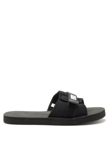 Matchesfashion.com Suicoke - Padri Moulded-sole Slides - Mens - Black