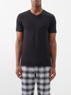 Falke - Set Of Two Daily Comfort Jersey T-shirts - Mens - Black