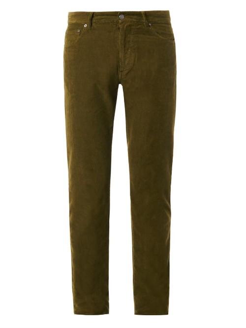 Bottega Veneta Slim-leg Corduroy Trousers