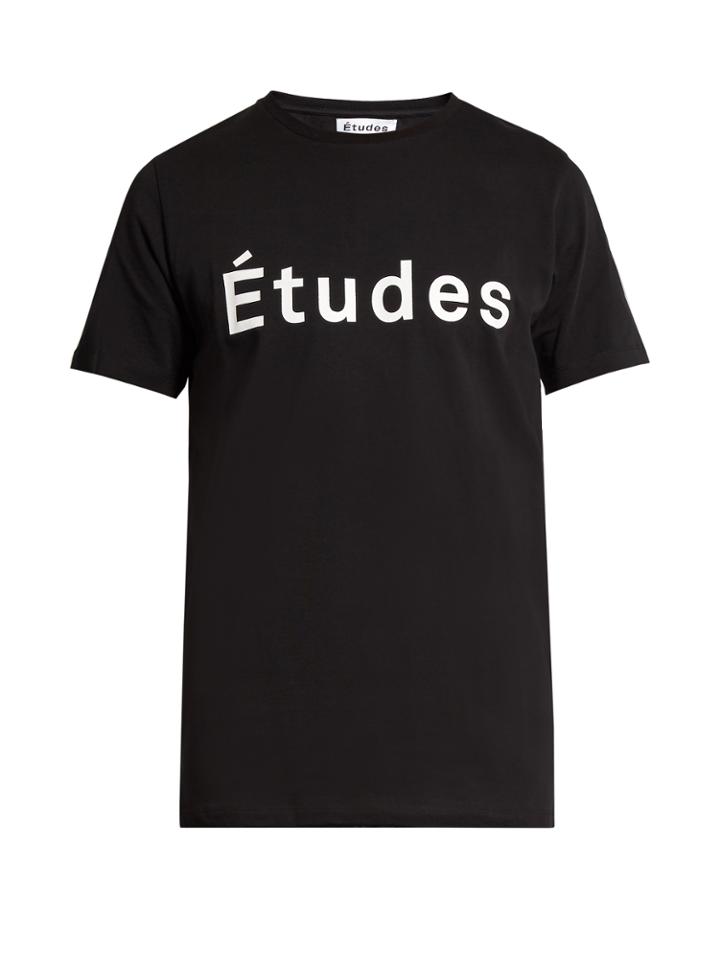 Études Page Logo-print Cotton T-shirt