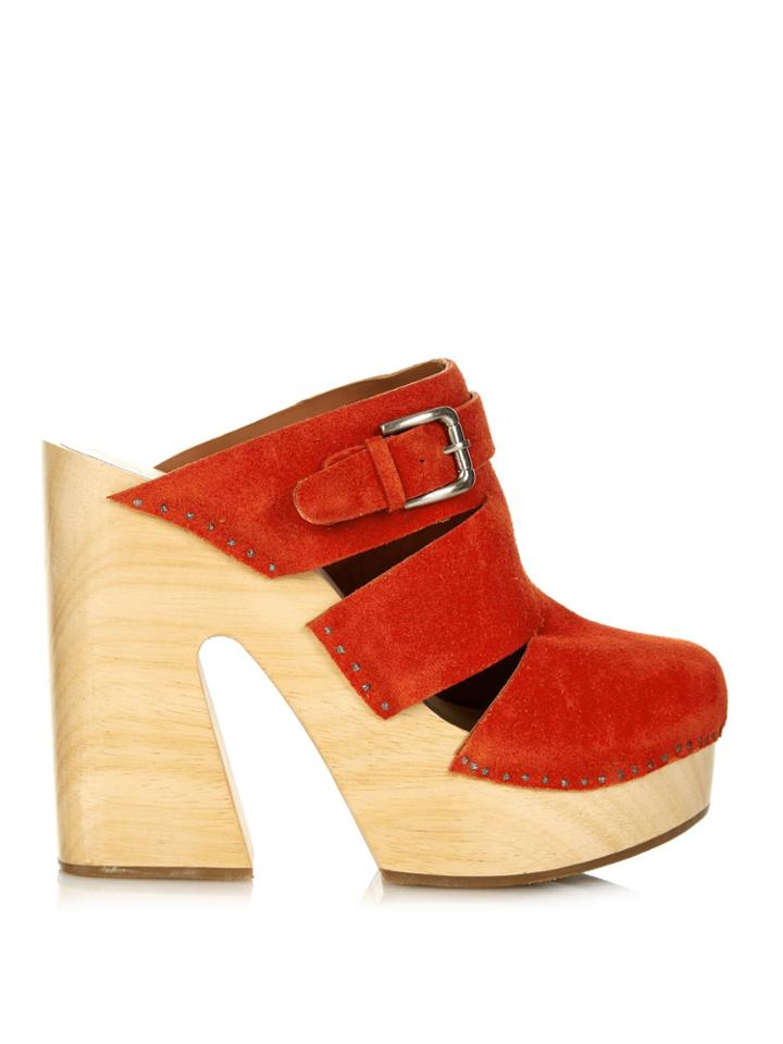 Rachel Comey Fiero Suede Clogs