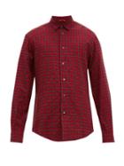 Matchesfashion.com Barena Venezia - Coppi Checked Flannel Shirt - Mens - Red