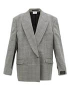 Matchesfashion.com Vetements - Slit Sleeve Single Breasted Twill Blazer - Womens - Grey