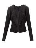 Matchesfashion.com Pleats Please Issey Miyake - Technical-pleated Cardigan - Womens - Black