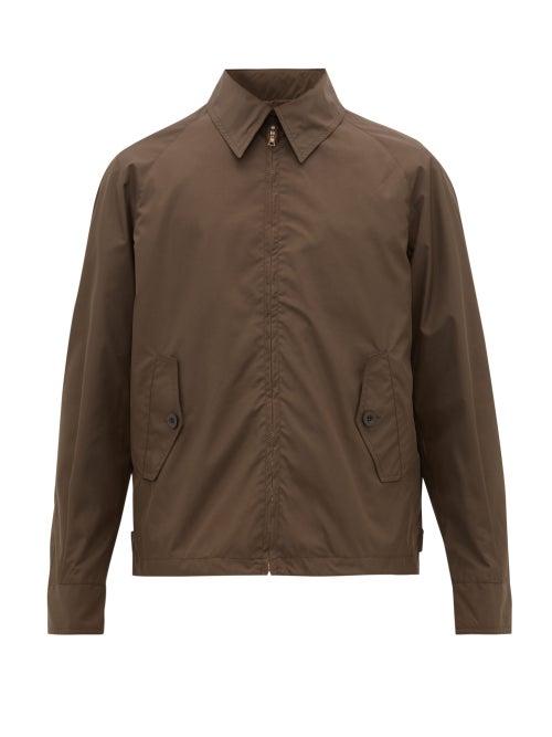 Matchesfashion.com Our Legacy - Shortfin Point Collar Blouson Jacket - Mens - Brown