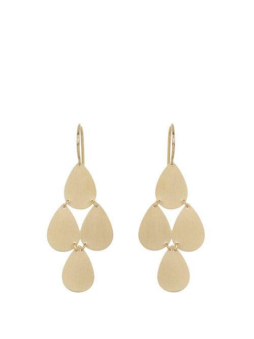 Matchesfashion.com Irene Neuwirth - Yellow Gold Chandelier Earrings - Womens - Gold