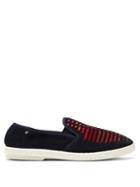 Matchesfashion.com Rivieras - Hacienda Buena Vista Woven Vamp Loafers - Mens - Blue Multi