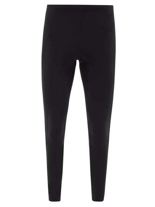 Iffley Road - Windsor Ii Stretch-jersey Leggings - Mens - Black