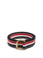 Thom Browne Striped D-ring Canvas Belt