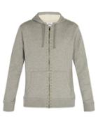 Matchesfashion.com Valentino - Rockstud Untitled #8 Zip Through Sweatshirt - Mens - Grey