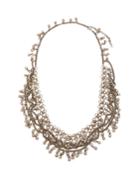 Saint Laurent Bead-embellished Chain Necklace