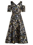 Erdem Yamal Floral-jacquard Dress