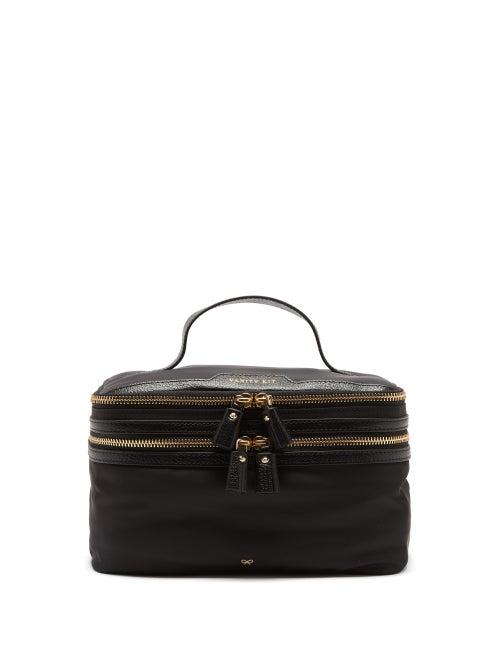 Matchesfashion.com Anya Hindmarch - Vanity Kit Recycled-fibre Wash Bag - Womens - Black