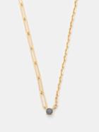Yvonne Leon - Collier Solitaire Diamond & 18kt Gold Necklace - Mens - Gold